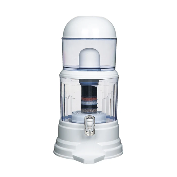 Home filter media automatic drink dispenser descaler water purifying machine membrane filter plastic tanks water dispenser