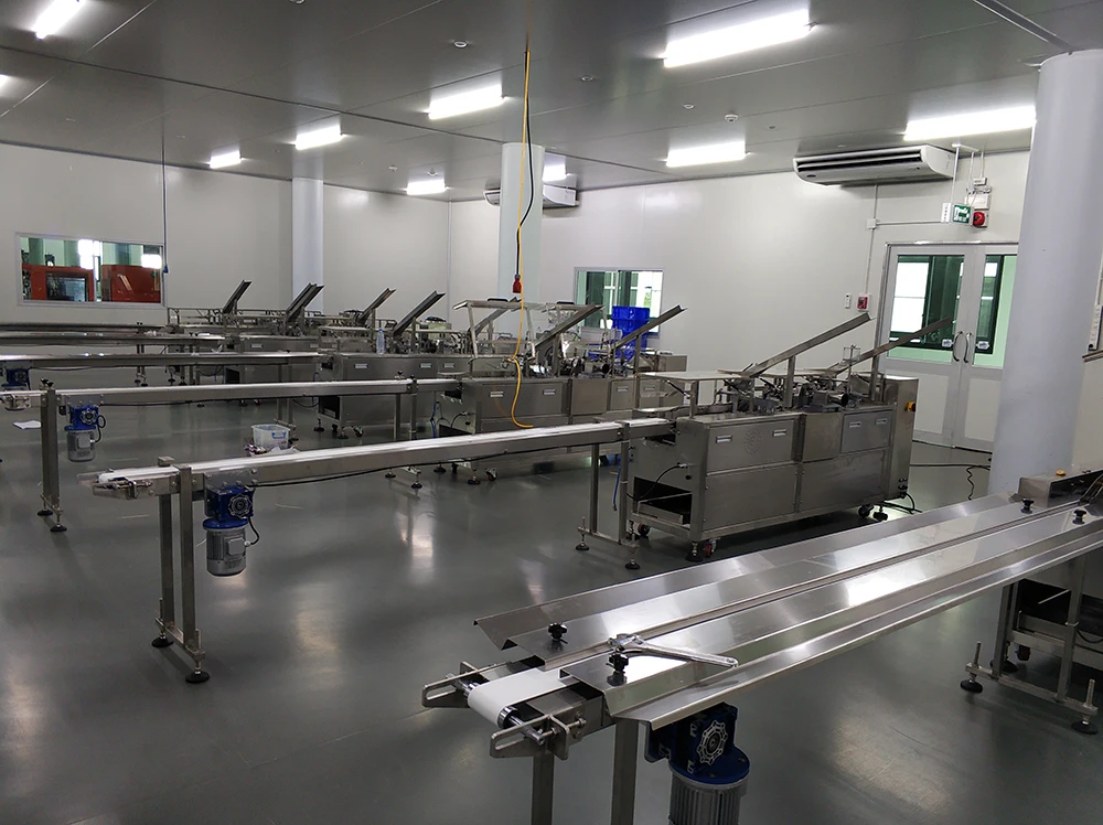 High quality double lane blackpink mini oreo biscuit and cookies sandwich making machine small for sale in India