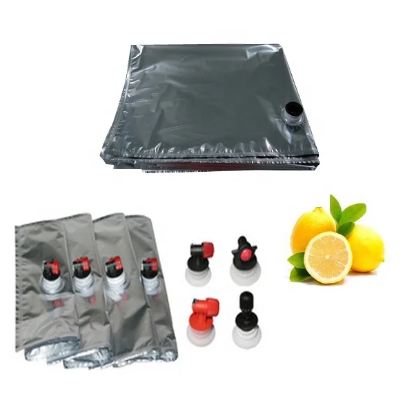 1L 2L 3L 5L 10L 20L 22L 200L transparent/Aluminum Aseptic dispenser bag for liquid Beverage Coffee Wine Cola Milk bag in box