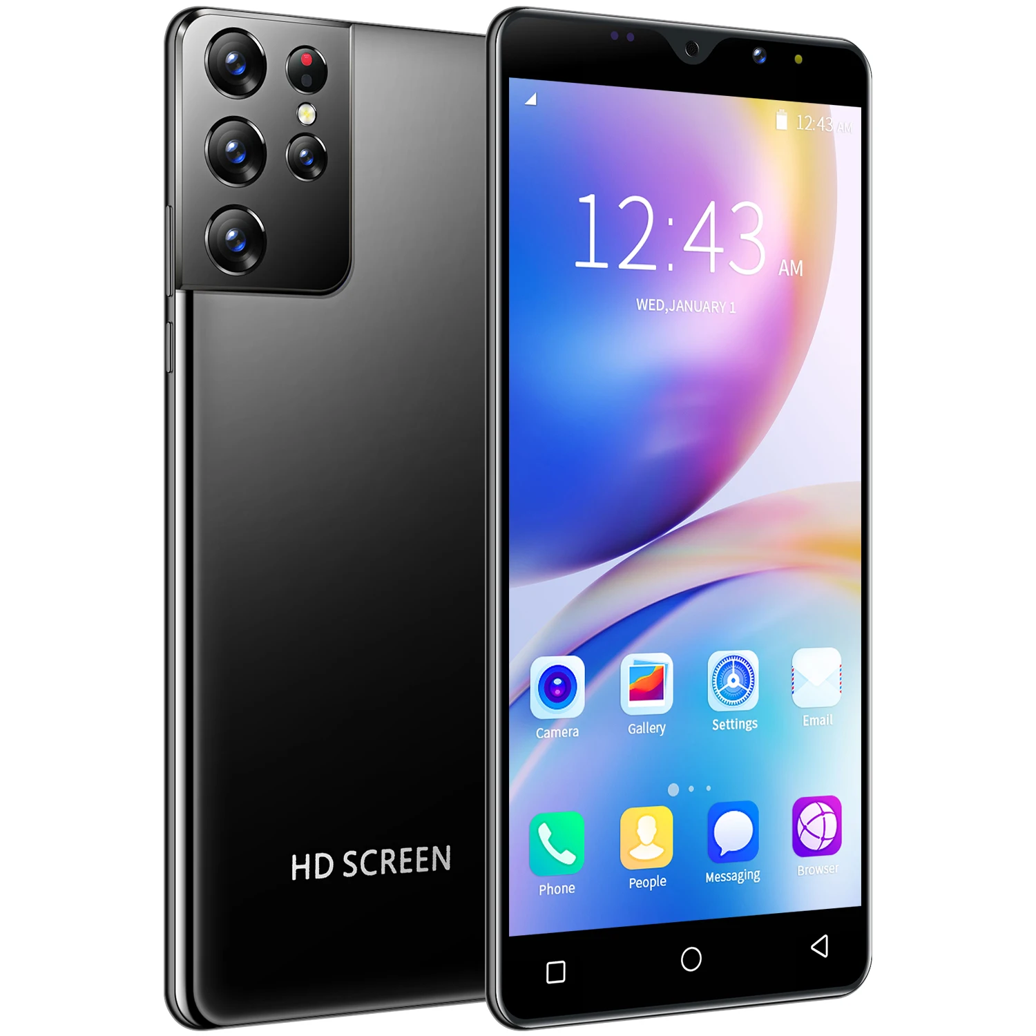 New S21UItra 8GB+256GB Phone Global Version Smartphone Android Cellphones Original with dual sim card