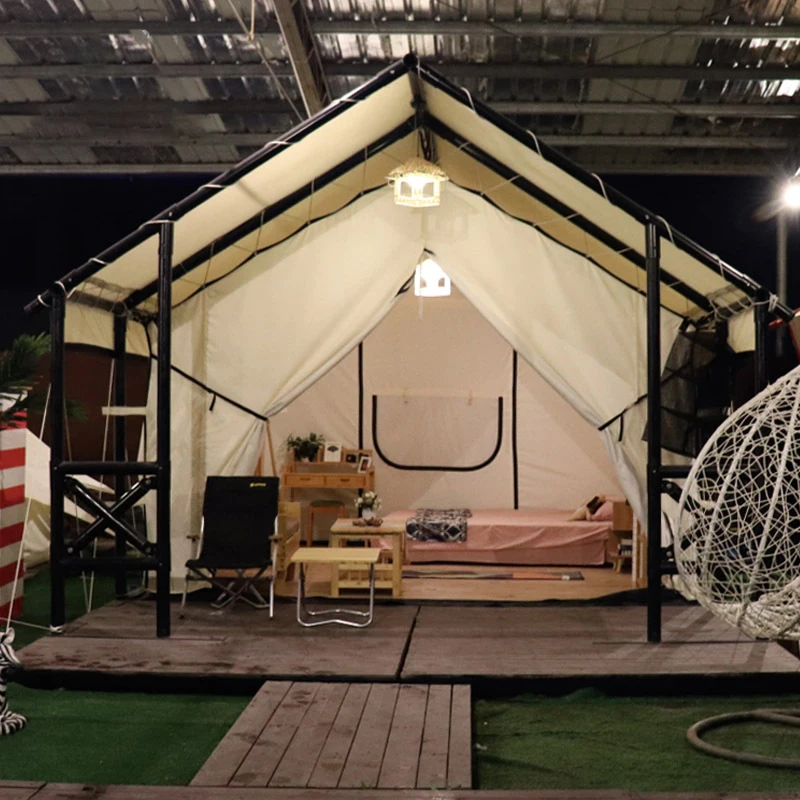 T092 Wholesale outdoor heavy duty large glamping hotel resort party tents