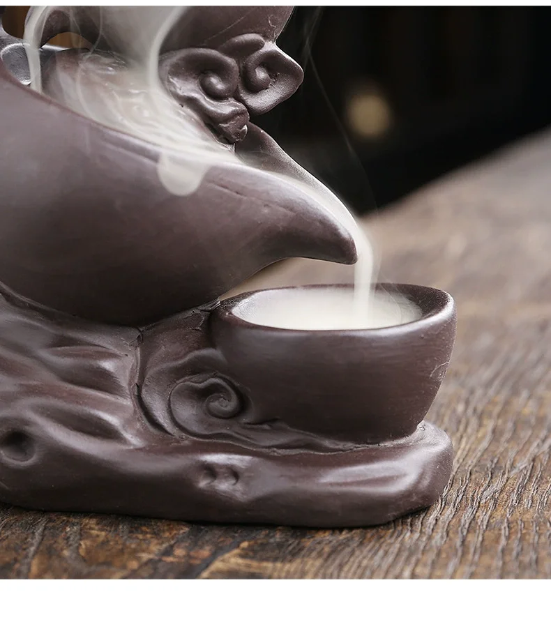 В форме курильница ароматерапия печи Запах ароматических керамические горелки благовония