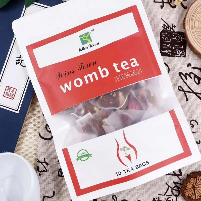 Woman Womb Detox Tea Female  Natural Herbal Fertility Tea Rose Flower Flavored Tea