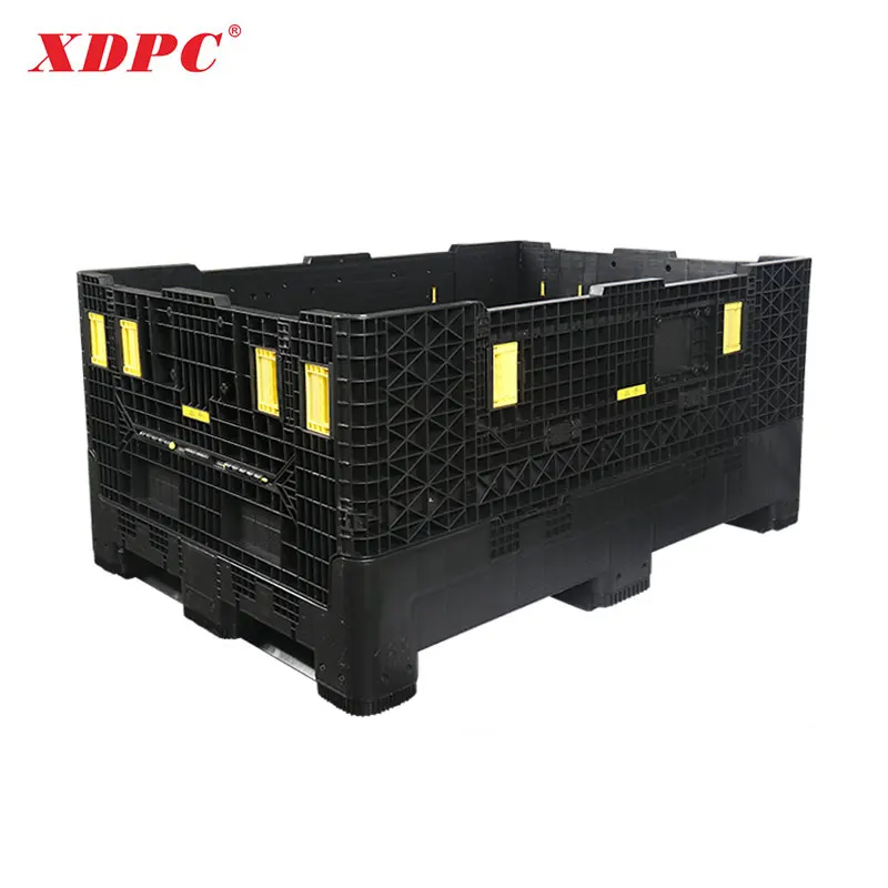 XDPC 1680x1140x760mm plastic Collapsible pallet boxes pallet grain bin for Transportation of fruits and vegetables