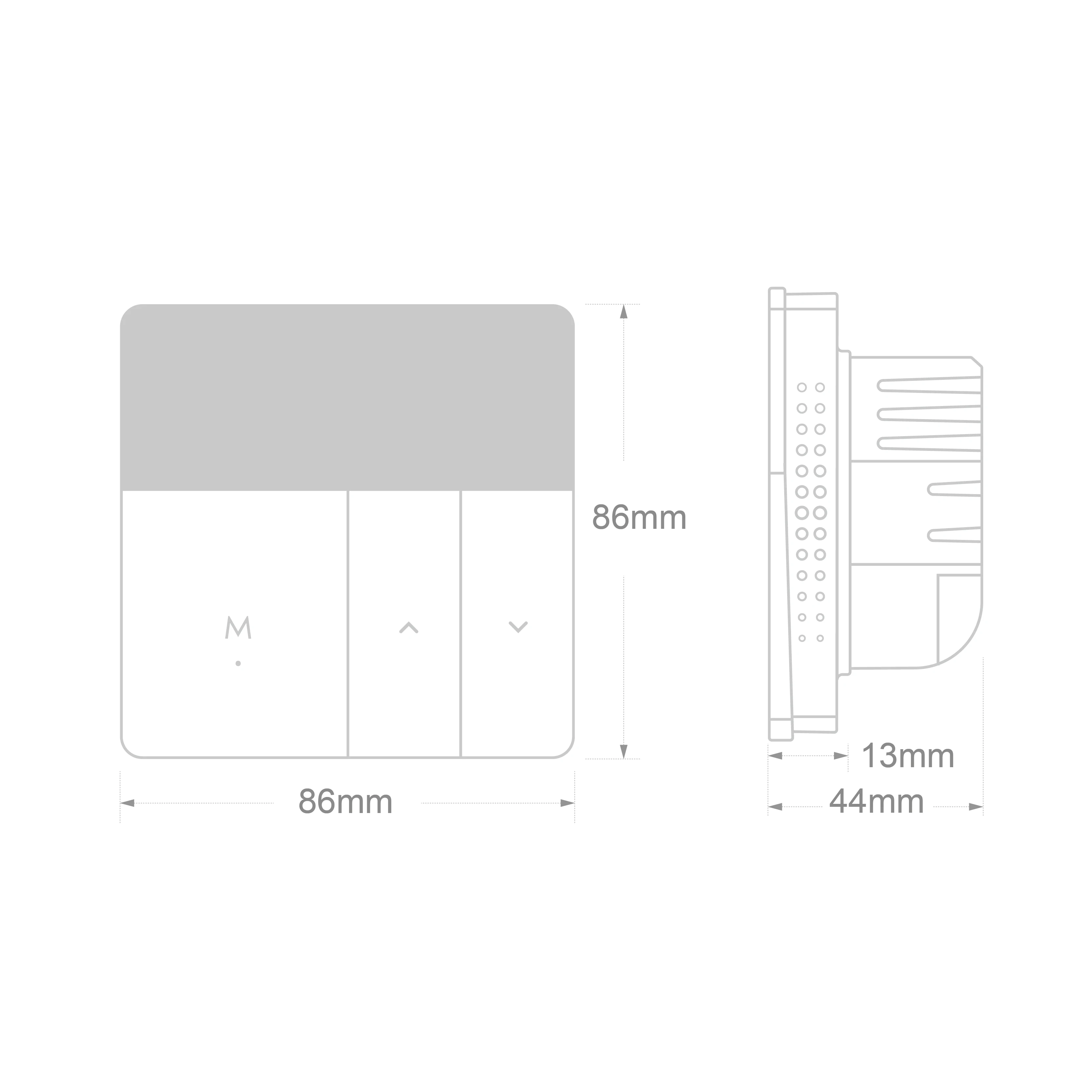 HVAC digital temperature controller smart home wifi thermostat for underfloor heating