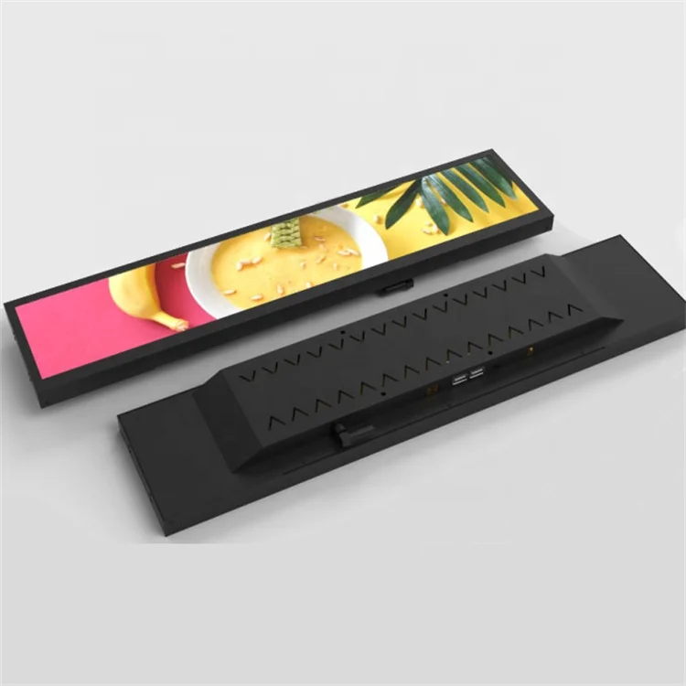 cosun android bar lcd panel oray shelf edge display supermarket led led shelf video display screen