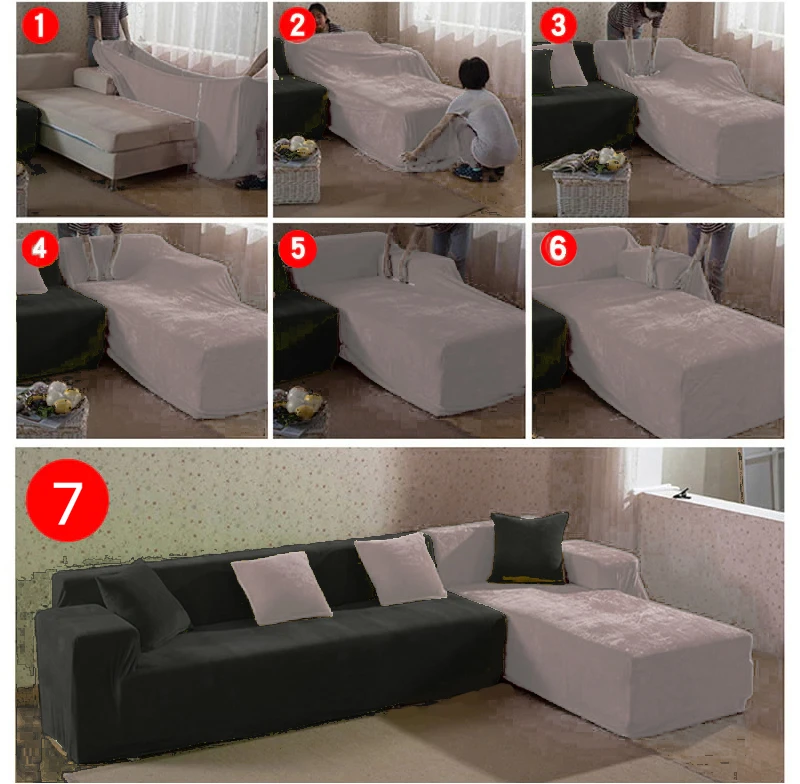 Wholesale stretch pet sofa bed  elastic seat sofa set Jacquard knitting  for 321 cover sofa