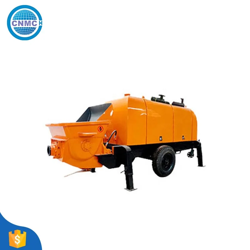 HBT-40 series Remote Control Portable  Electric or Diesel Concrete Pump Conveying Concrete Equipment
