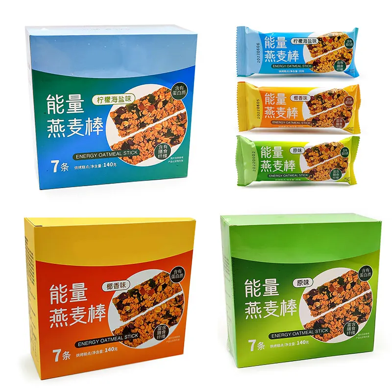 Custom Bulk Various Specifications Protein Bars With Production Line Oat Energy Muesli Bar