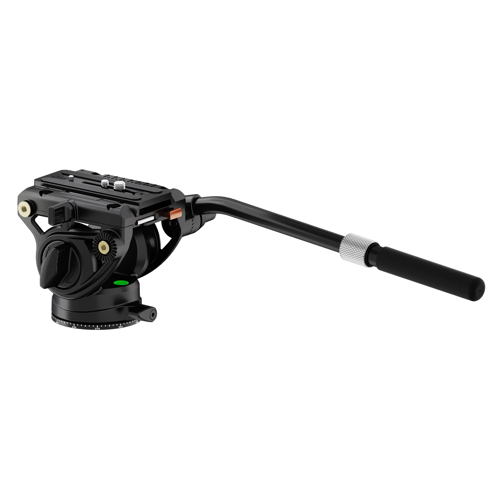 Cayer K6 New Arrival Tripod Fluid Head Pan Tilt Video Head 8 KG Load Capacity Tripod Head for Compact Video Camera and DSLR