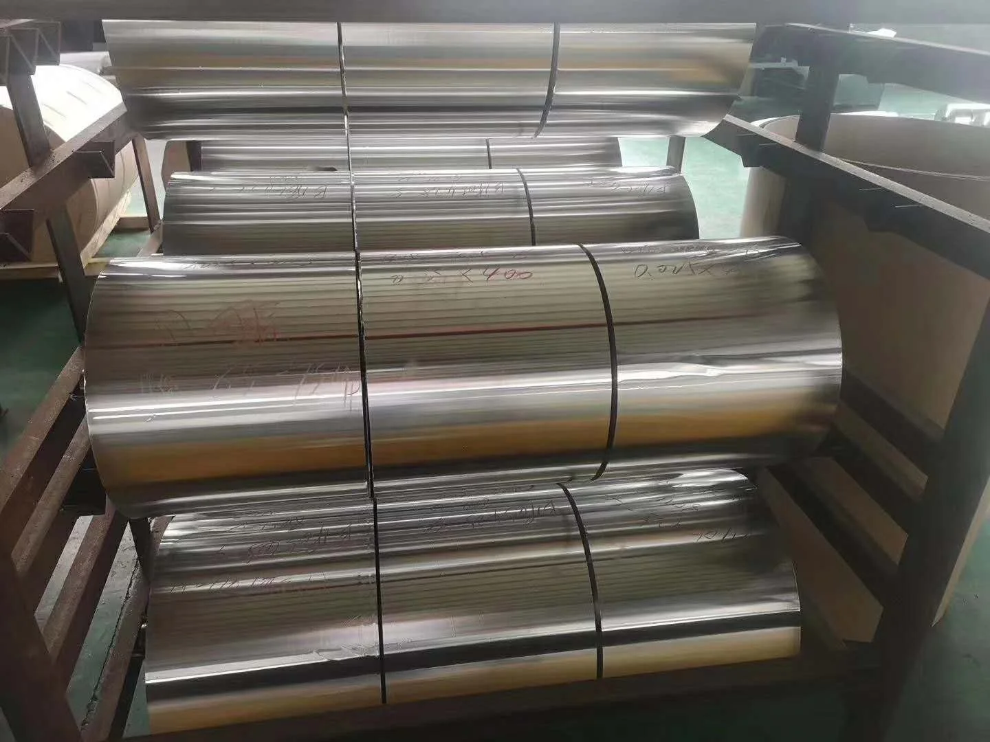 40 Micron 8011 Shisha Aluminum Foil Jumbo Roll Material For Hookah