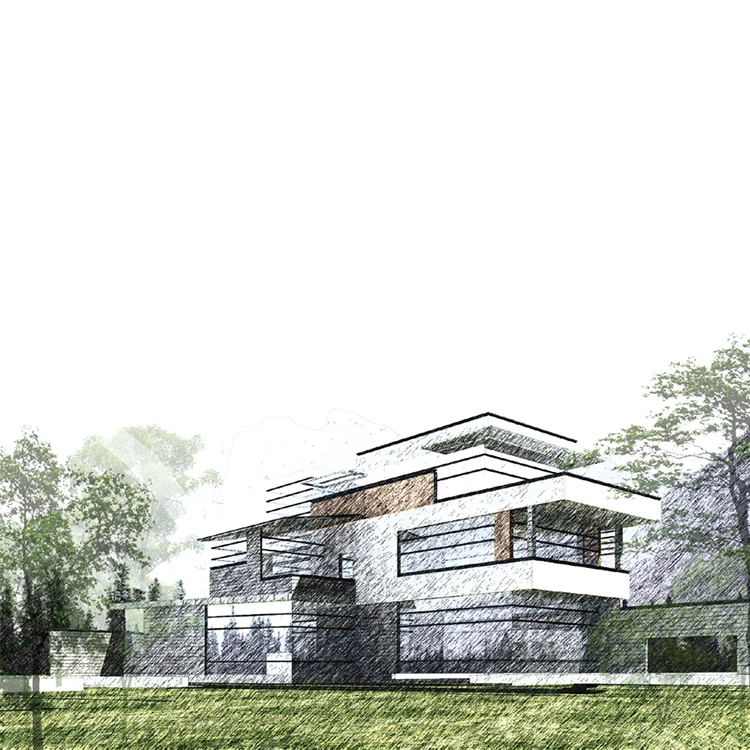 Factory price contemporary landscaping ideas for front of house Best high quality