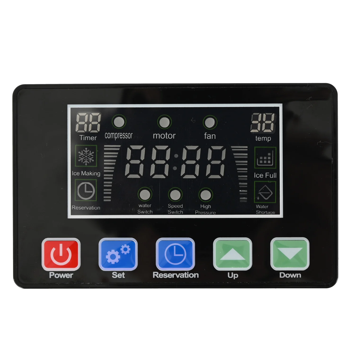 High Efficiency Automatic Control 260kg/24H Commercial Ice Cube Making Machine Industrial Ice Makers