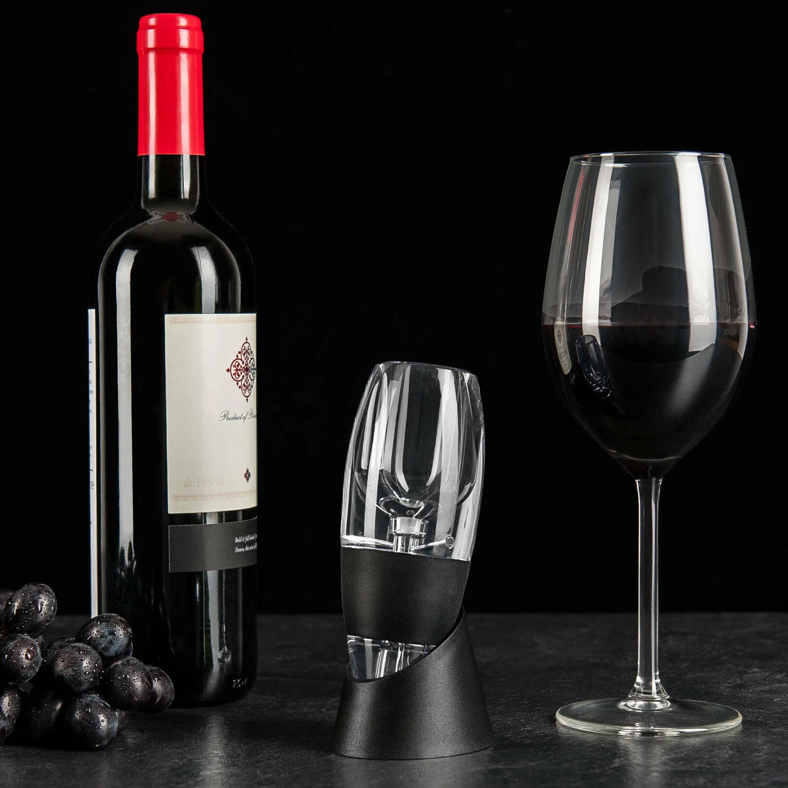 Magic Aerator Set Family Party Bar Essential Red Wine Equipment Bar Accessories Portable Wine Decanter with filter