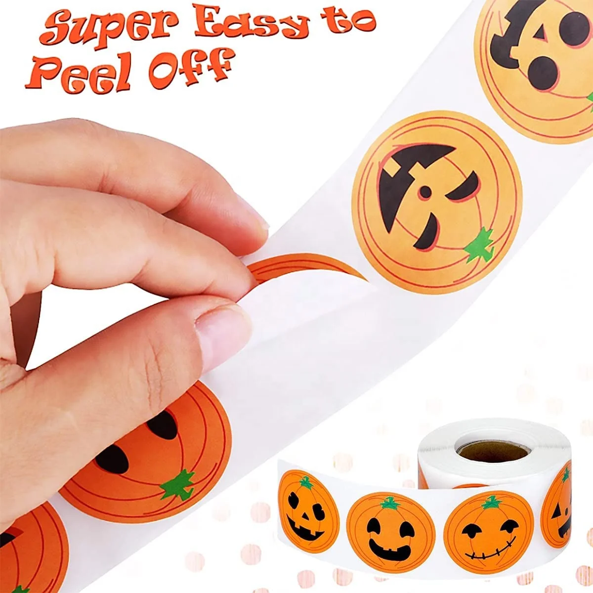 Halloween Stickers for Kids 16 Vibrant Colors  Round Seal Label Stickers Envelope Seals Paster for Halloween Party  Decorations