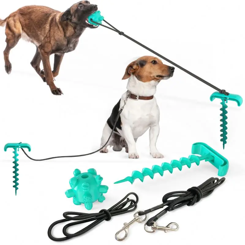 Hot Style Dog Accessories Games Double Suction Cup Pull Leash Pet Molar Grinding Stick Dog Toothbrush Chew Toy Pet Toys