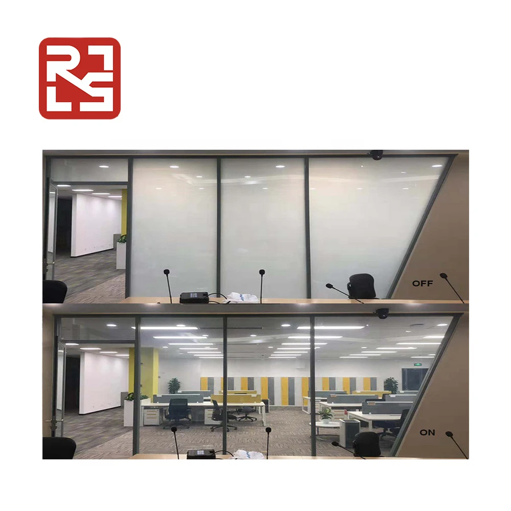 Switchable smart pdlc film dimmable privacy window film for glass with remote