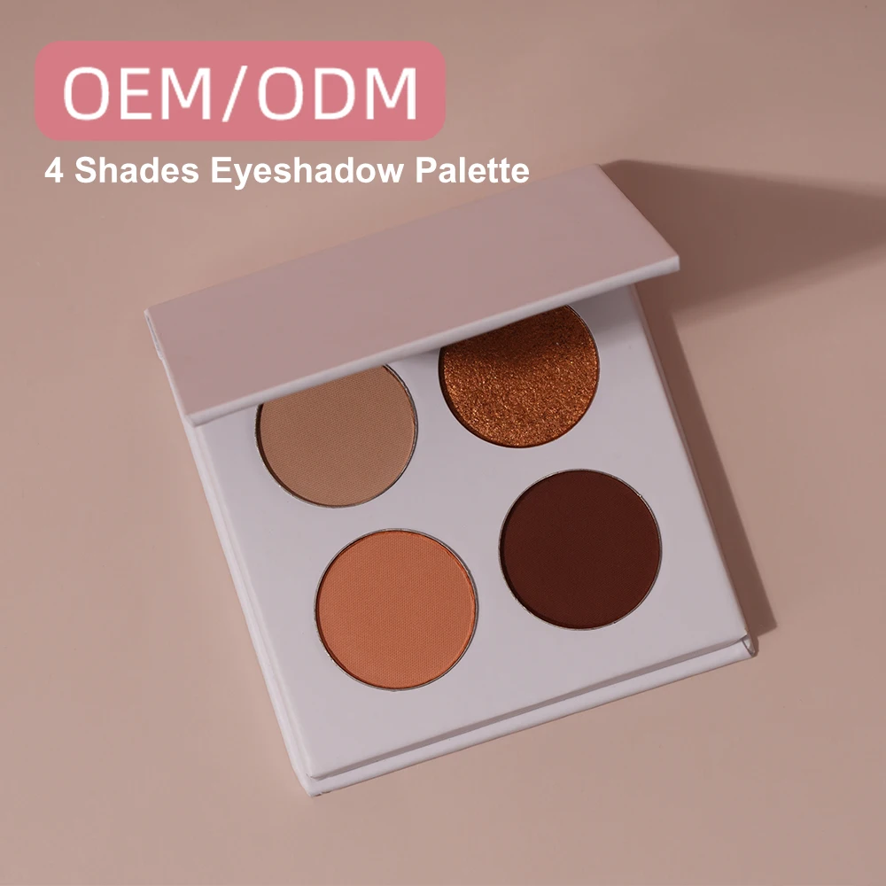 Бесплатные образцы на заказ тени для век Палитра Блестящий высокий Пигмент Тени для век