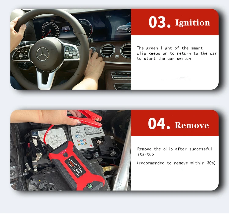 99800mah multi-function jump starter car battery charger booster portable jump starters