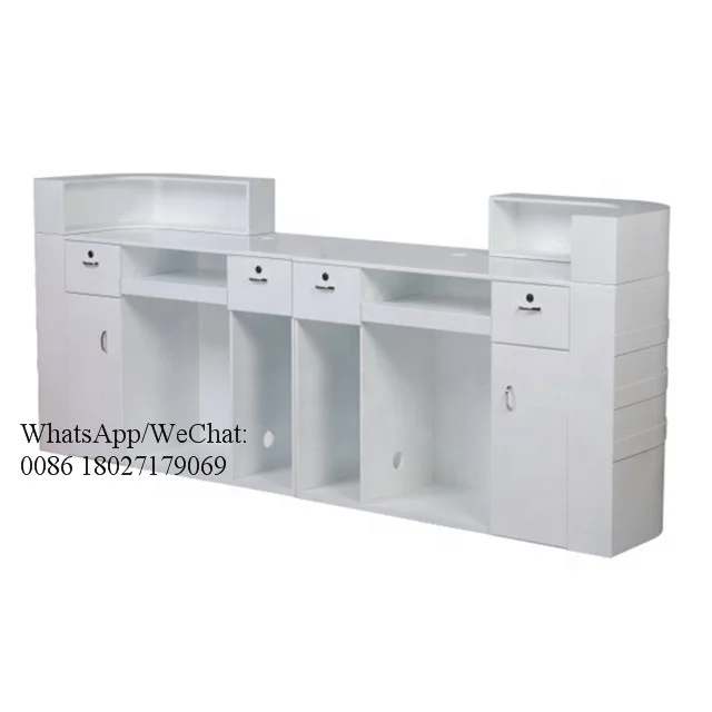 Front Desk Counter Reception Company Modern Style Reception With Partition Desk