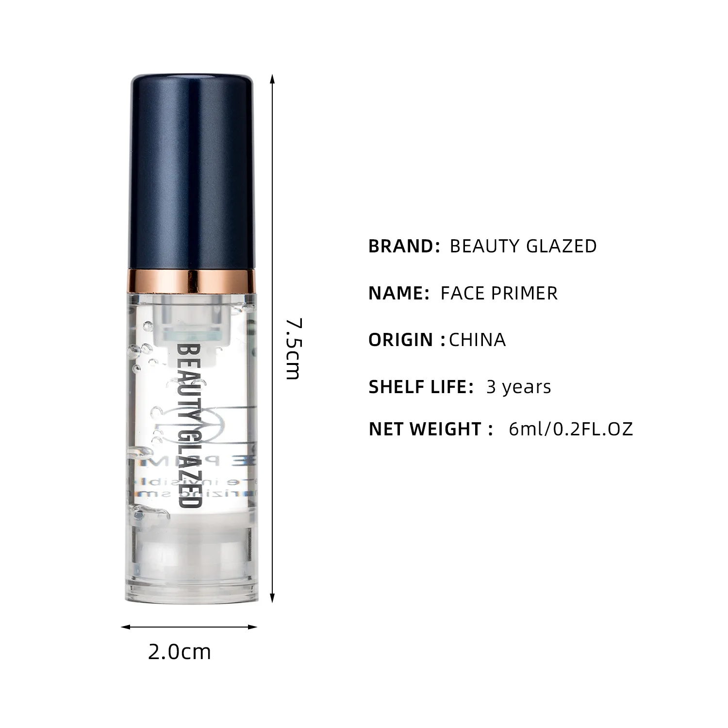 Cosmetics Face Primer Hydrating Lightweight Long Lasting Natural Face Base Primer Makeup