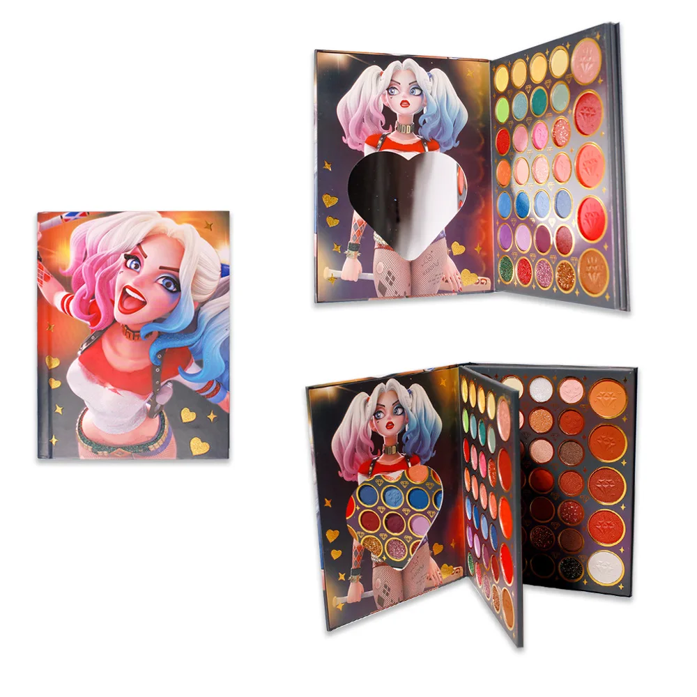 66 Color Two-sided Eyeshadow for Eye Makeup Long Lasting and Waterproof Matte Eyeshadow Palette Glitter Eye Shadow Kit