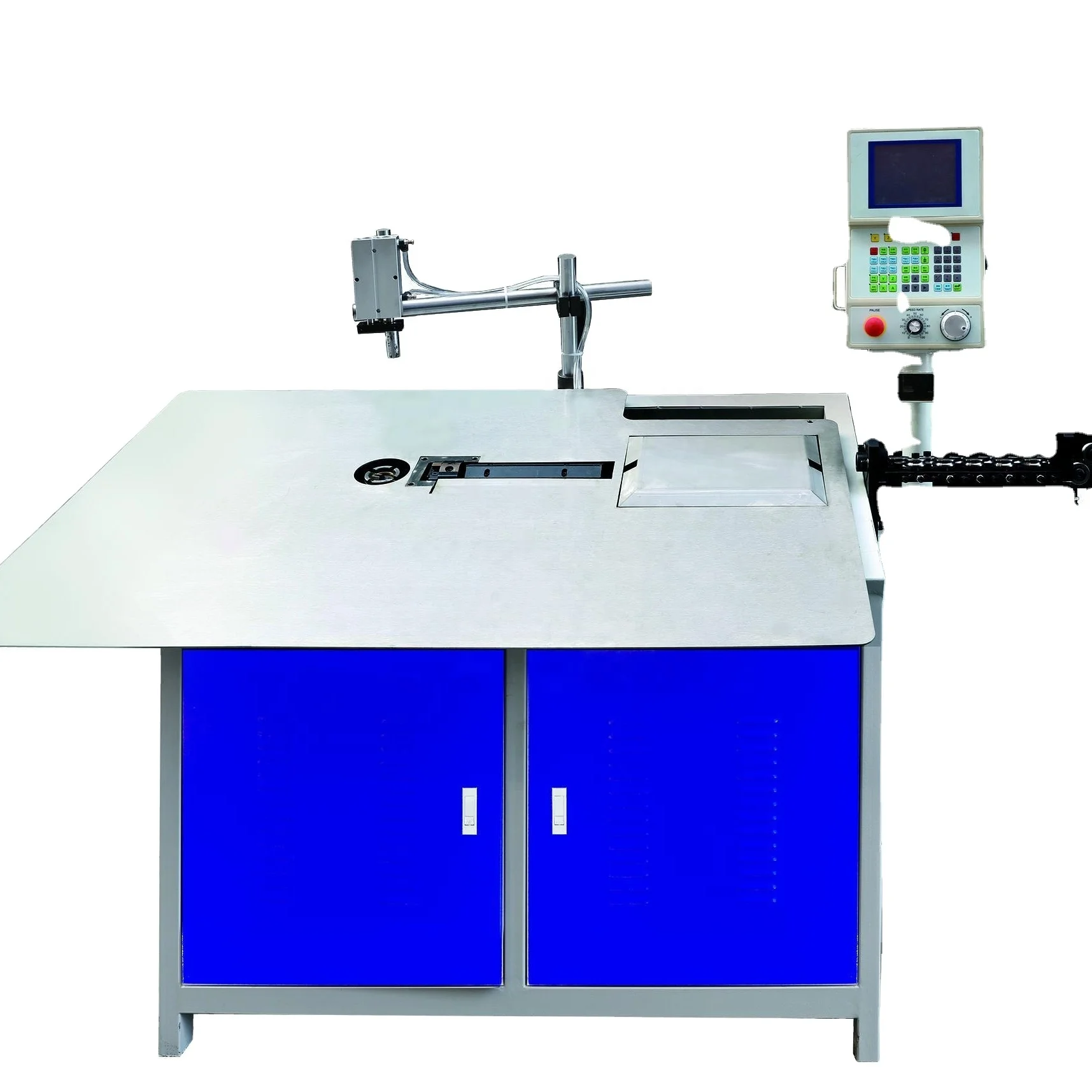 shaped V Spring Bending Machine 2D wire bend making machine