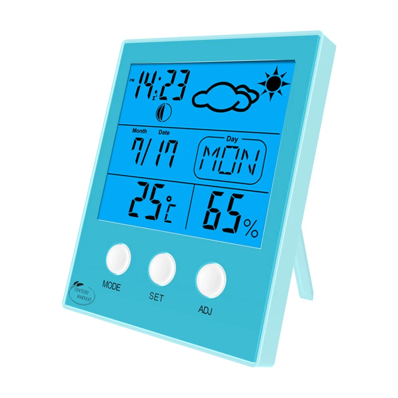
CH-904 Thermometer Hygrometer Kitchen Thermometer Electronic Indoor Wall Mounted Household Thermometer 