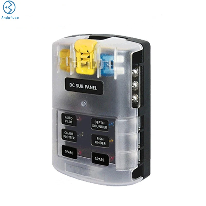 Car Connector  Amp Blocks Product T Relay Escalade Anl Weidmuller 28 Circuit 2 250v Blue Eaton In-line 6 Way Fuse Block