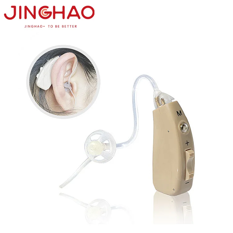 BTE Rechargeable Ear Device Sound Amplifier Wireless Headphone for Deaf