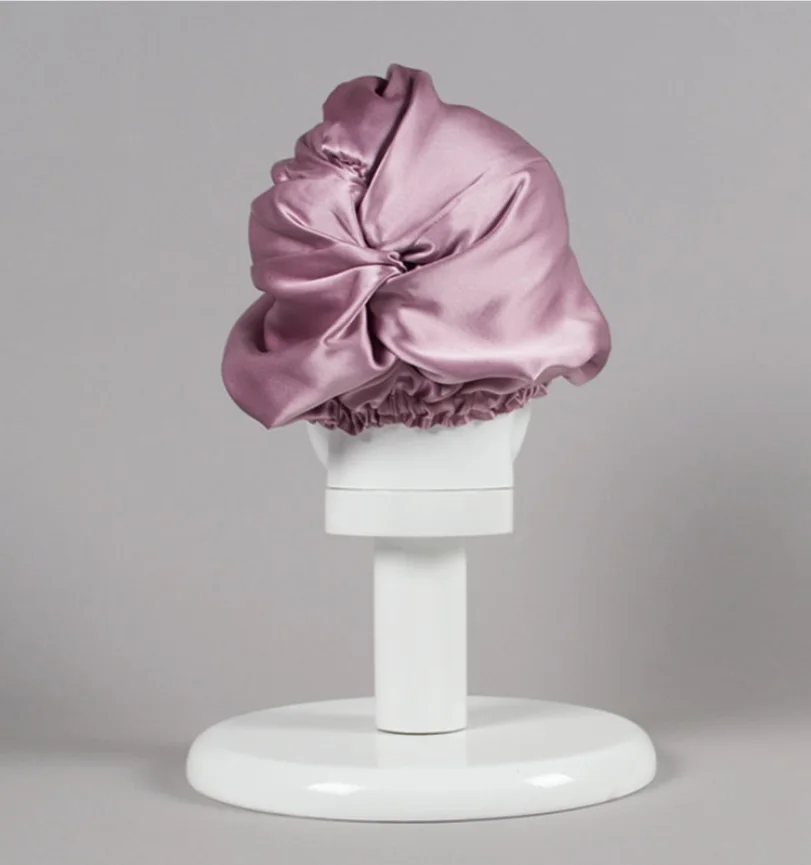 High quality eBay hot mommy and me bonnets silk satin caps bonnets customised bonnets silk