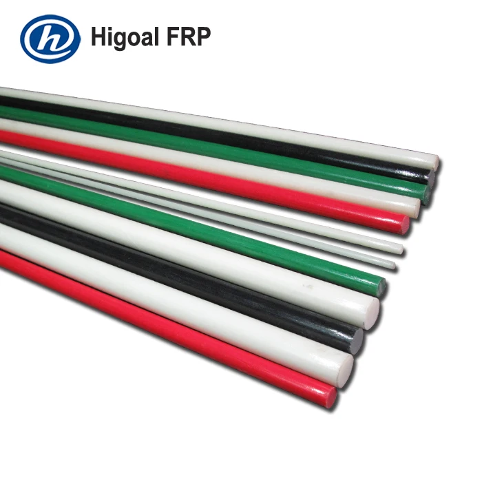 FRP bar grp stake solid fiberglass fishing rod blank curtain rod