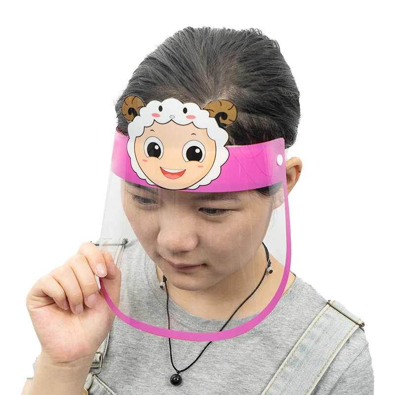 Anti-Fog Children Face Shield Clear Anti Fog Full Face Kids Face Shields