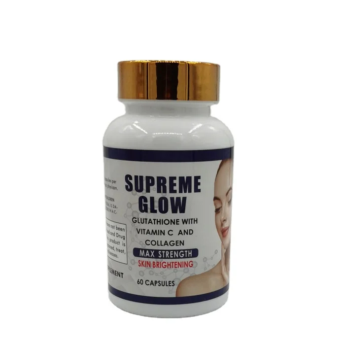 private label available collagen gluta plus vitamin C Glutathione Skin Whitening Pills capsule