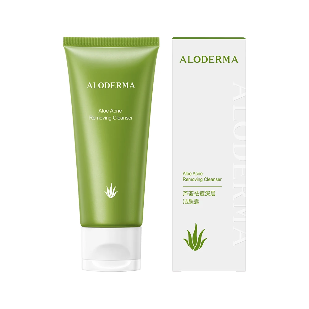 US HOT SELL FACE WASH ALODERMA Face Wash Anti Acne Treatment Deep Cleansing Moisturizing Hydrating Oil Control Facial Cleanser