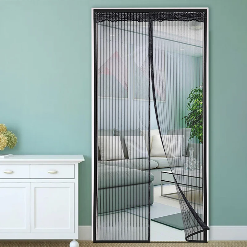 Hight Quality Popular Proof silent mesh insect net magnetic door screen Mosquito Protect Magnetic Net Strip Magnetic Curtain