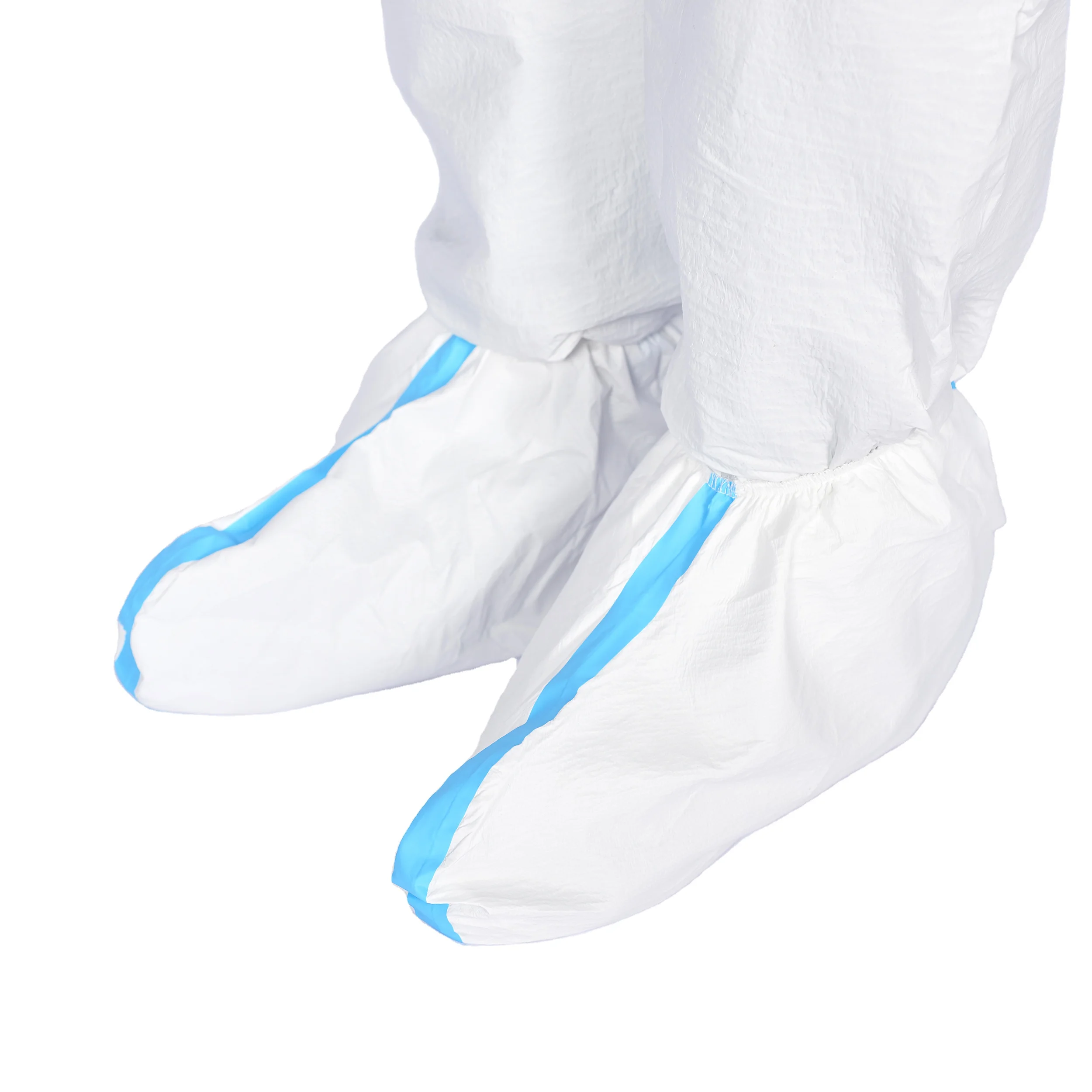 
Low-price clearance waterproof overshoes and shoe cover clean room production of disposable CPE medical shoe cover 