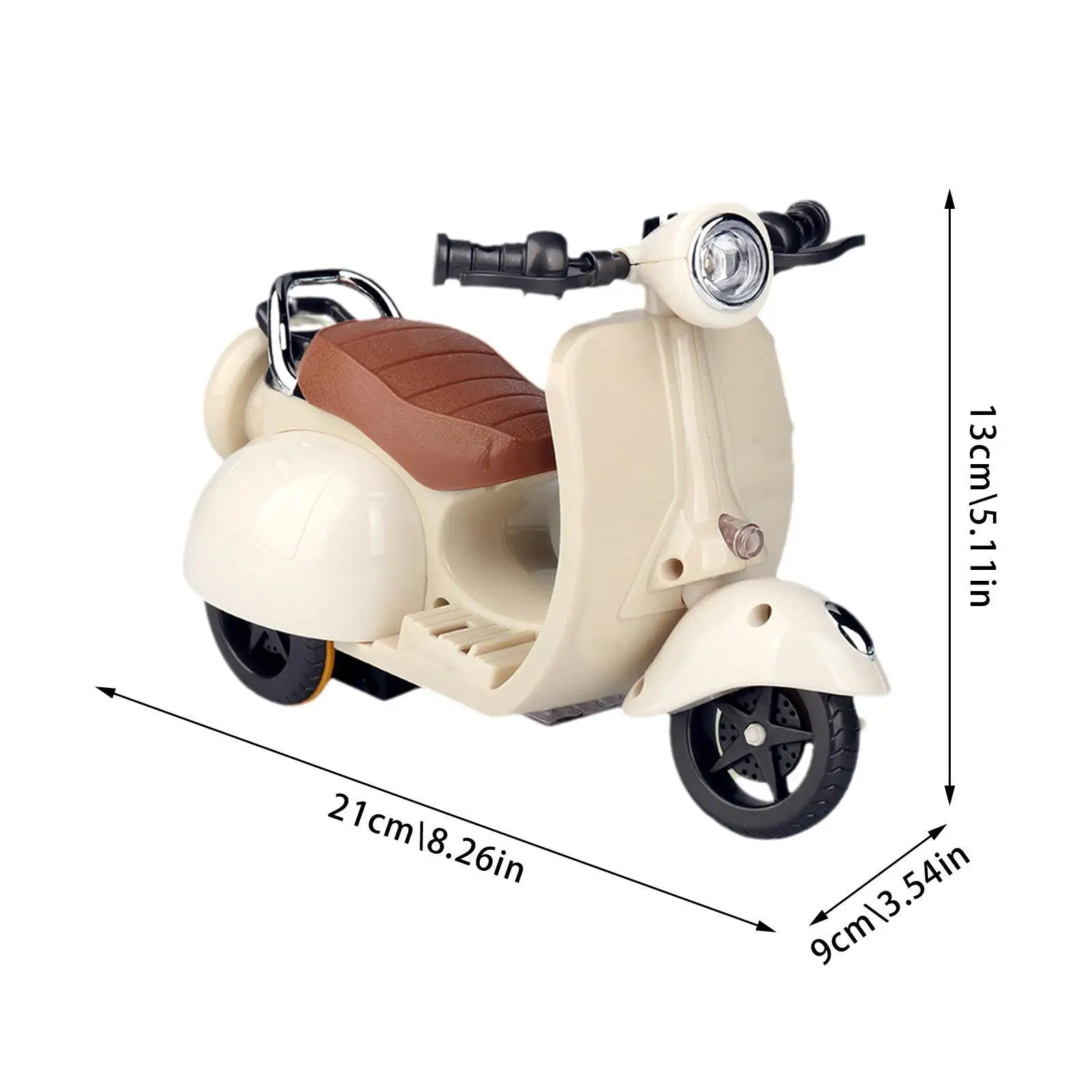 Hamster Stunt Motorcycle Hamster Toys 360 Degree Toy Electric Pet Scooter Light Music Rotating Gifts Supplies