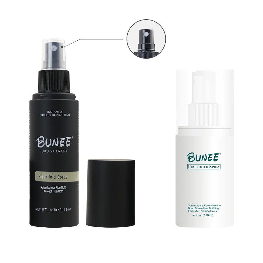 Private Label Barber Custom Spray Style Hair Fiber Lace Wigs Holding Spray