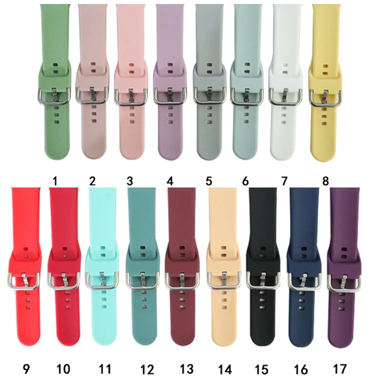  Ремешок силиконовый для Apple Watch band 40 мм 44 38 42 резиновый браслет смарт-часов iWatch Series 3 4 5 6
