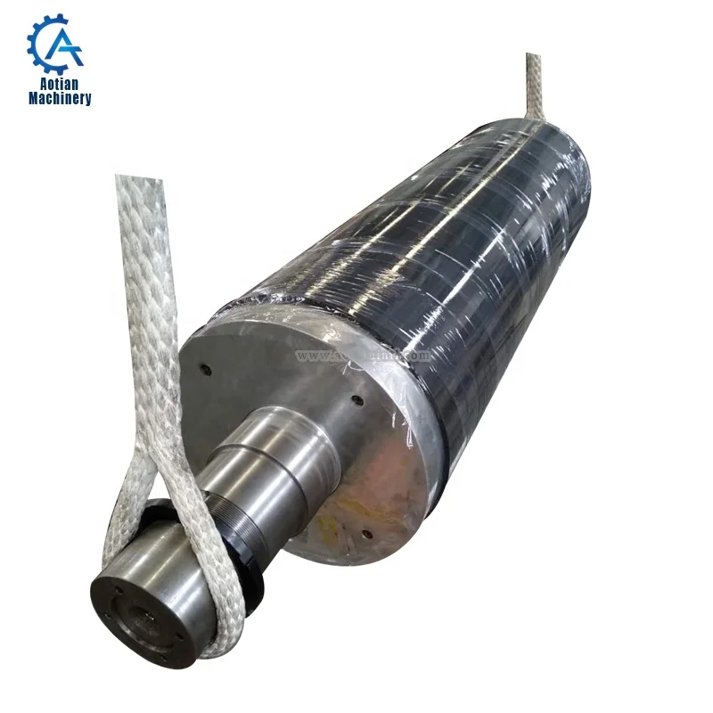 Corrugated Toilet Paper Production Line Making Machinery Paper Pressing Roll Rubber Roller