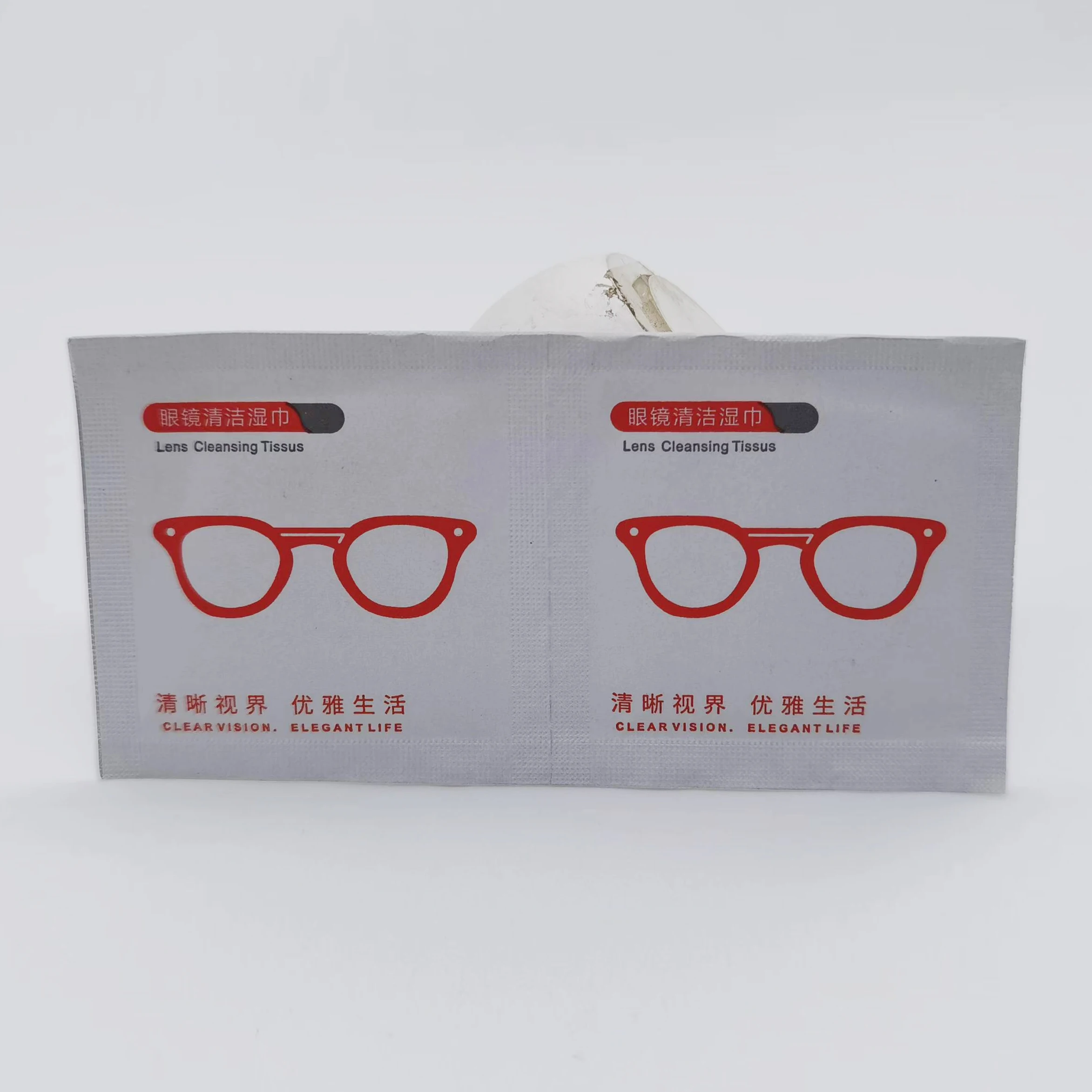 Hot Selling Anti Fog Multipurpose Individual Remove Dirt Eyeglass Lens Cleaning Wipes
