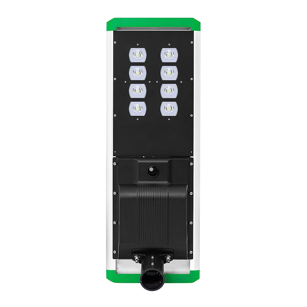 integrated solar street light time control switch IP65 IP66 40w 60w 100w solar outdoor light