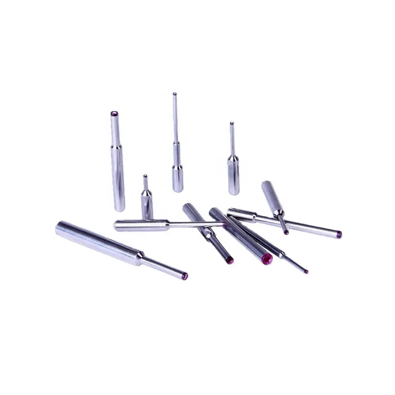 Ruby tipped coil winding nozzle