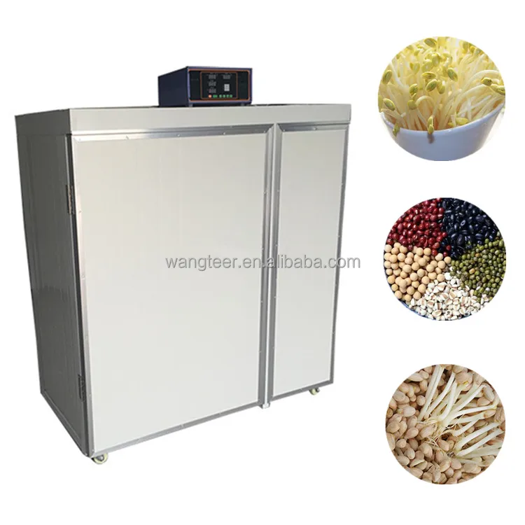 China Factory 50KG/Day Barley Processing Machinery Commercial Automatic Mung Bean Sprout Growing Machine