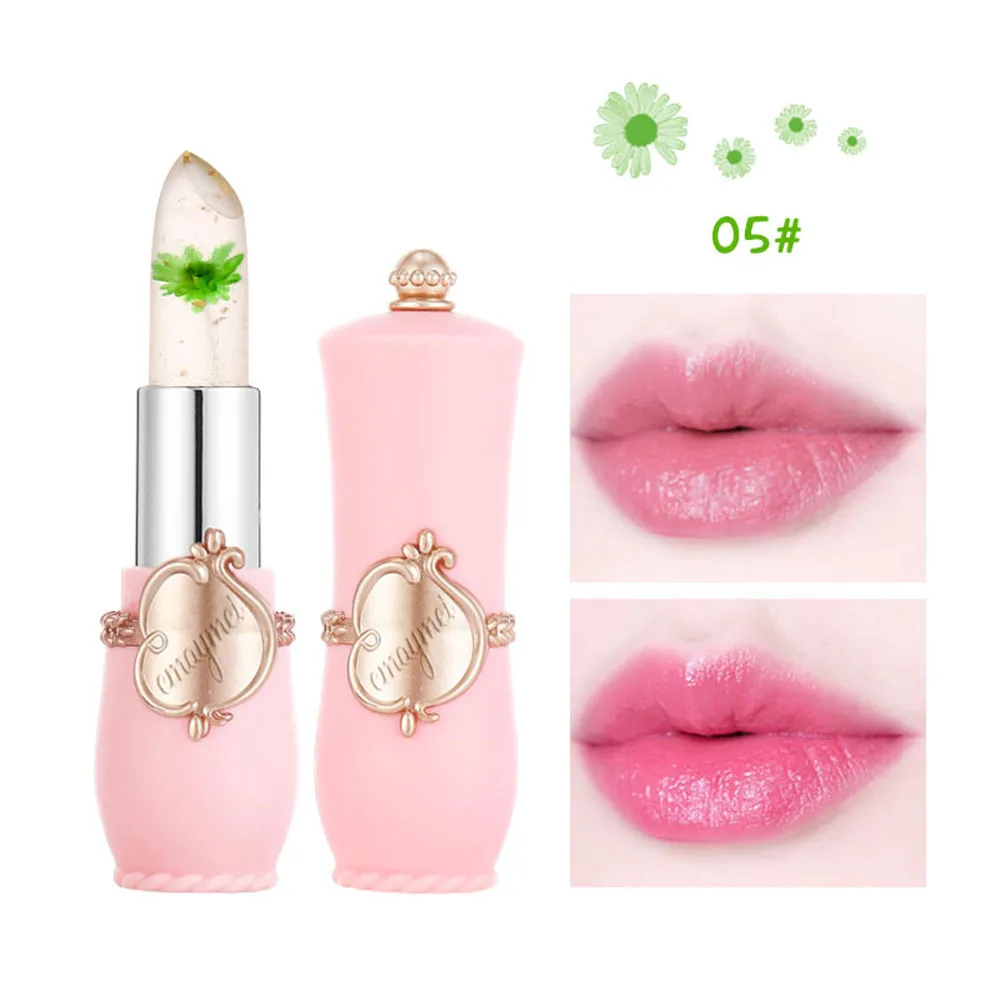 New Non-fading lipstick Spot wholesale own brand long-lasting moisturizing color changing jelly lipstick