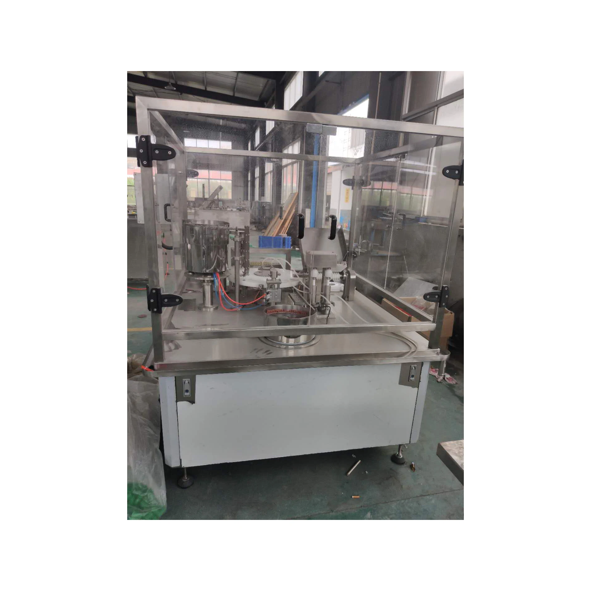 
Dental Anesthesia Automatic Glass Cartridge Syringe Filling Machine 