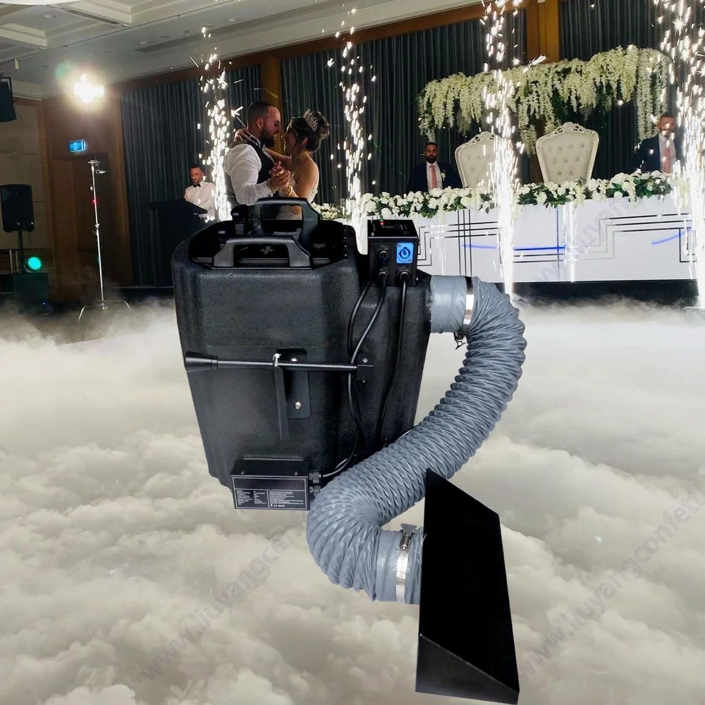 Low Lying Smoke Machine Nimbus 3500W Dry Ice Fog Machine for Wedding Stage Party