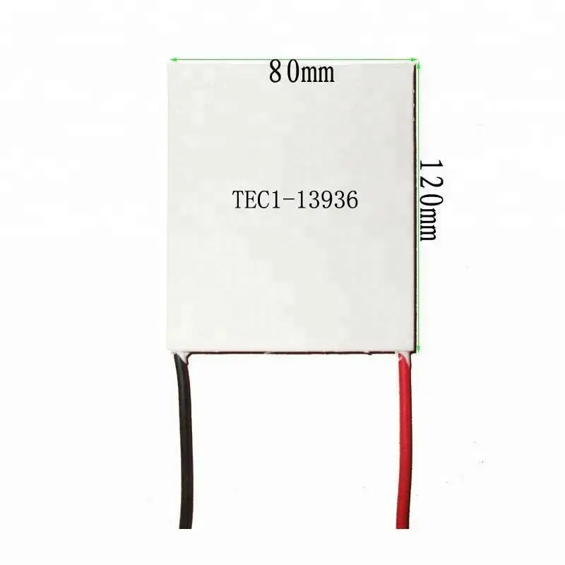 Ультра-высокой Силовые Полупроводниковые Термоэлектрический охладитель большой площади TEC1-13936 80*120 мм