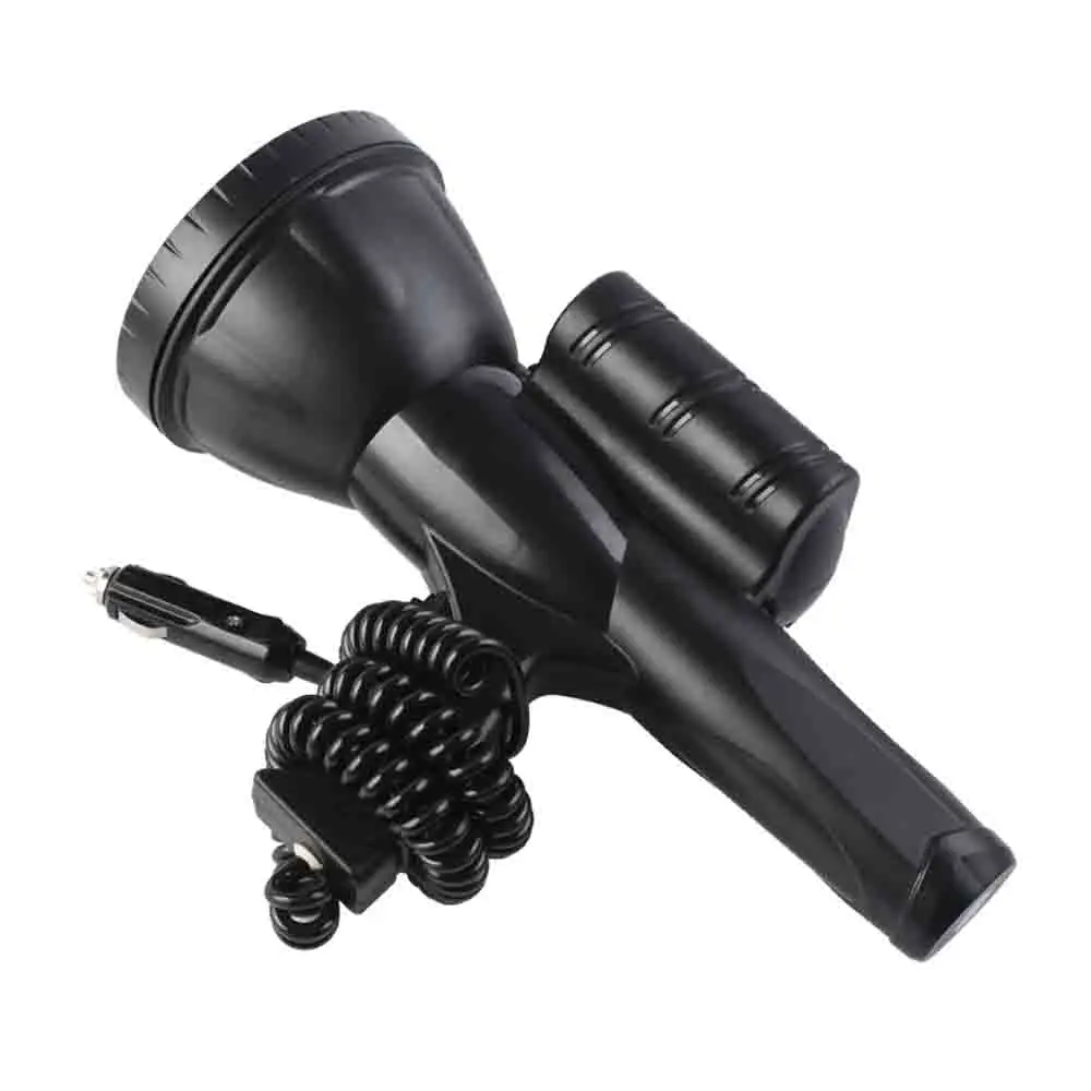 JUJINGYANG 220W high power super bright waterproof handheld HID focusing searchlight